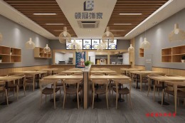 张店童兴记包子铺植物园店工装工程进度